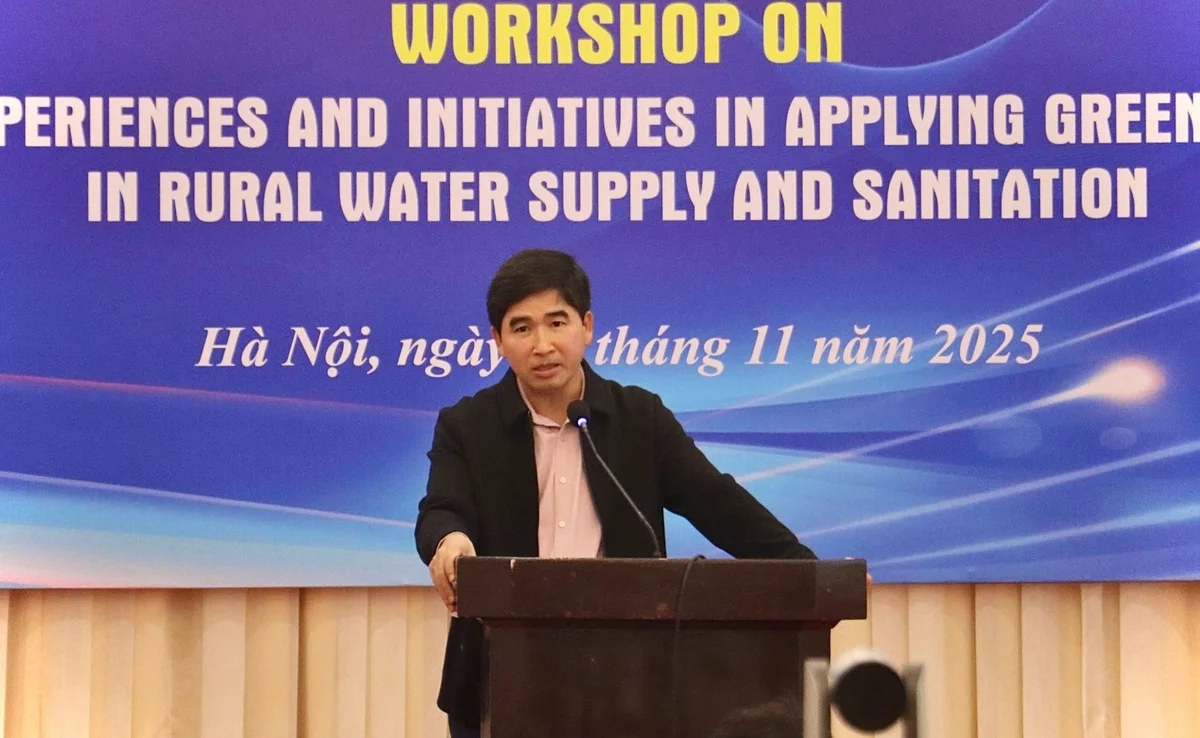 Công nghệ xanh cho cấp nước sạch và vệ sinh nông thôn bền vững