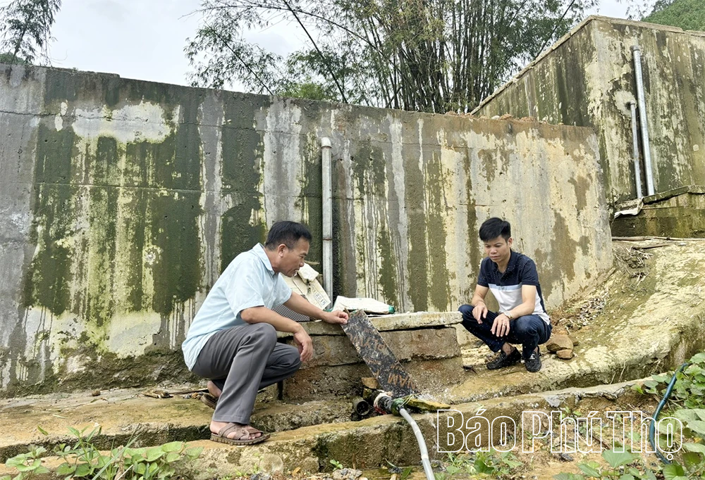 Nước sạch nông thôn cho đồng bào vùng khó khăn tỉnh Phú Thọ