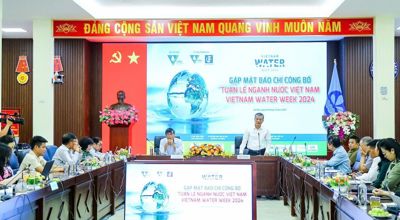 Tuần lễ ngành Nước Việt Nam 2024: Giải quyết các thách thức về tài nguyên nước