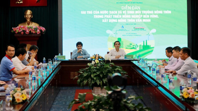 Bảo đảm cung cấp nước sạch và cải thiện điều kiện vệ sinh môi trường ở khu vực nông thôn