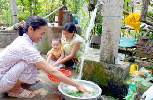 Phát huy sức mạnh toàn dân, thúc đẩy phát triển nước sạch nông thôn bền vững