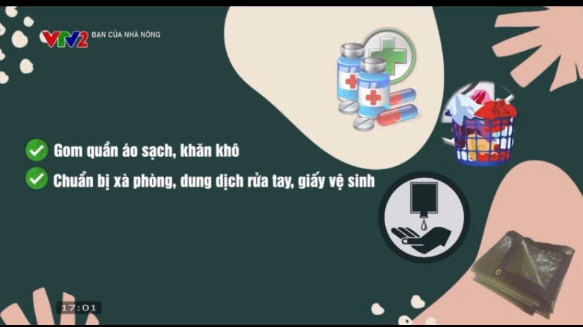 PHIM VỀ VỆ SINH CÁ NHÂN: HƯỚNG DẪN THỰC HÀNH VỆ SINH MÙA BÃO LŨ