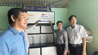 Quảng Nam: Hỗ trợ nước sạch cho các trường học tại Nông Sơn