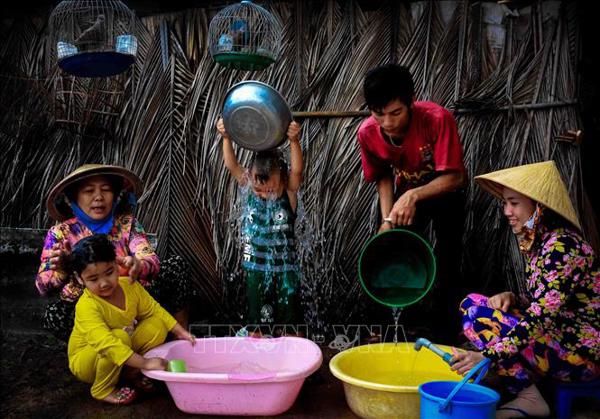 Cà Mau: Nỗ lực giải 'cơn khát' nước sạch tại các địa bàn xung yếu